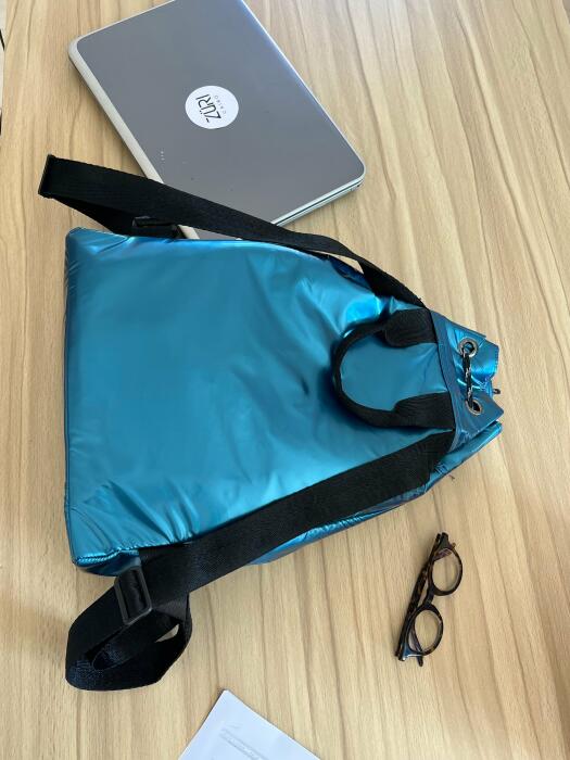 Ofla metallic blue backpack image 5