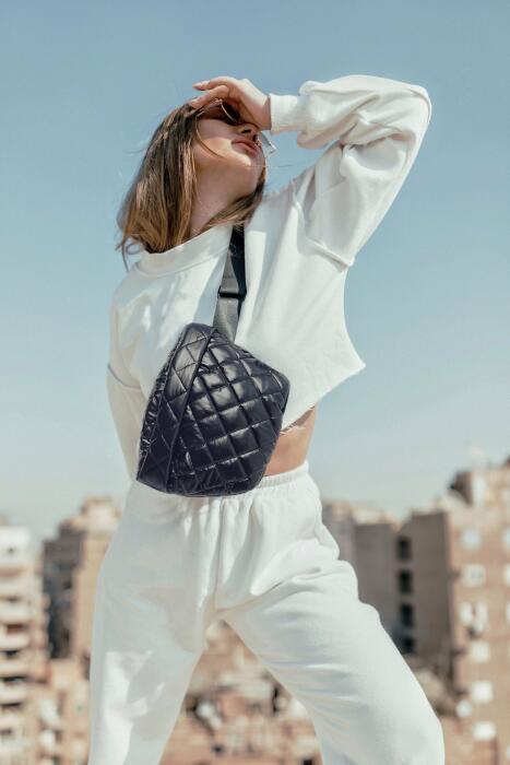 Puffy fanny pack - Black image 0