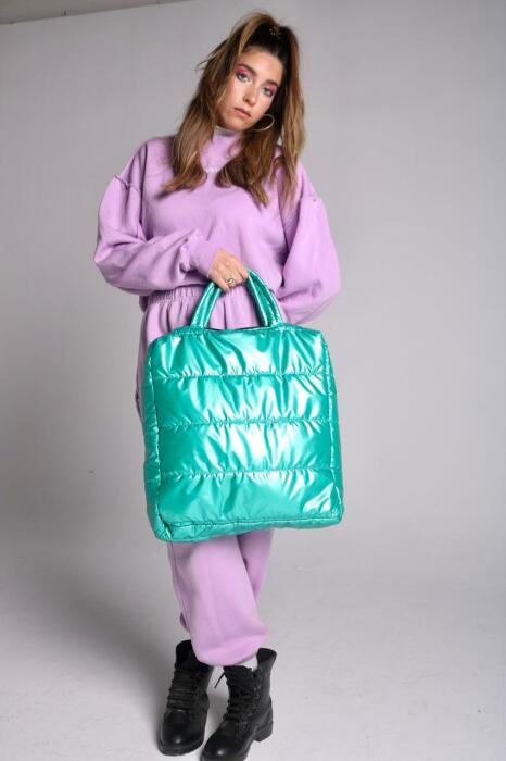 MINT PUFFY HANDBAG image 2