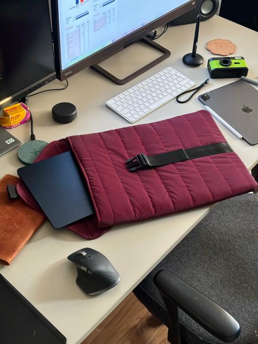Laptop sleeve - Burgundy image 3