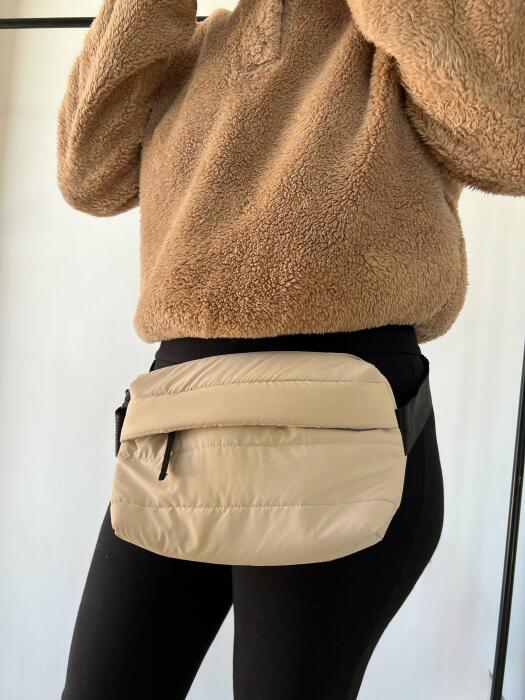 QUAD CREAM WAIST BAG image 0