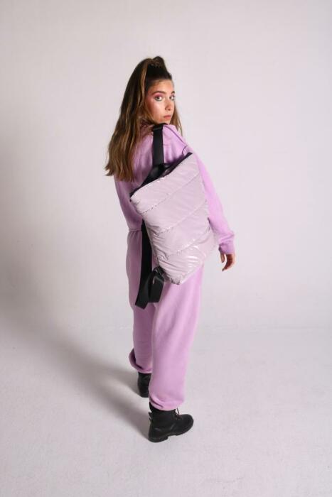 LILAC PUFFY BACKPACK image 0