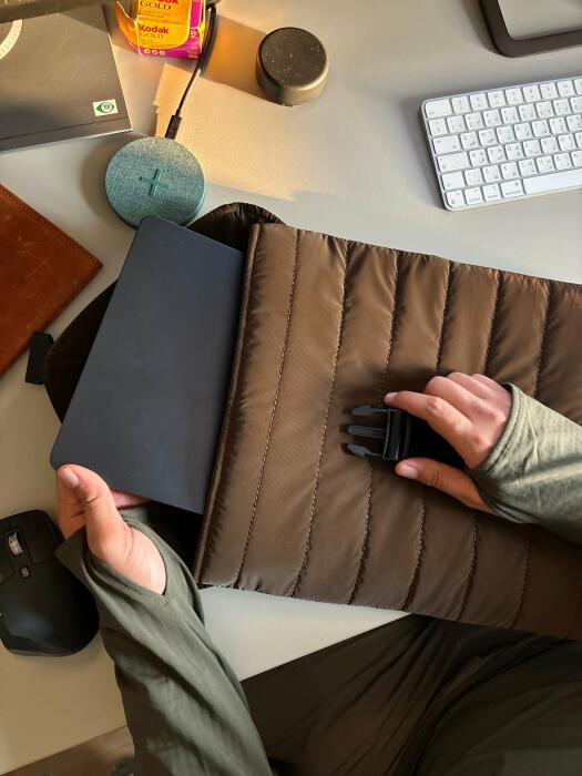 Laptop sleeve - Brown image 4