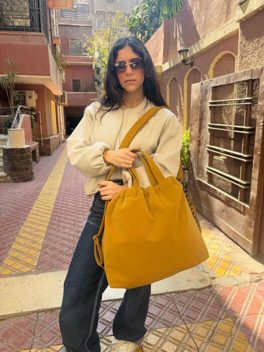 Crossover bag- Yellow image 4
