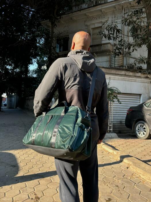 Luna Duffle- Dark olive image 2