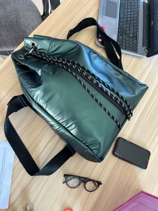 Ofla metallic olive backpack image 2