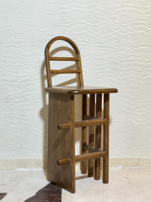 The Ladder-back bar stool image 2