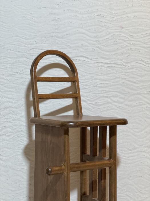 The Ladder-back bar stool image 0