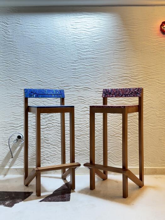 The faux terrazzo bar stool image 3