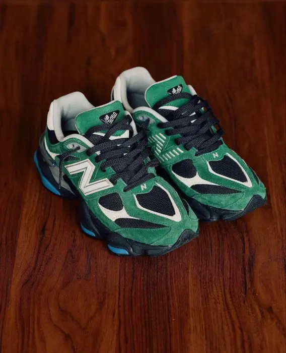 New Balance 9060 'Team Forest Green' image 7