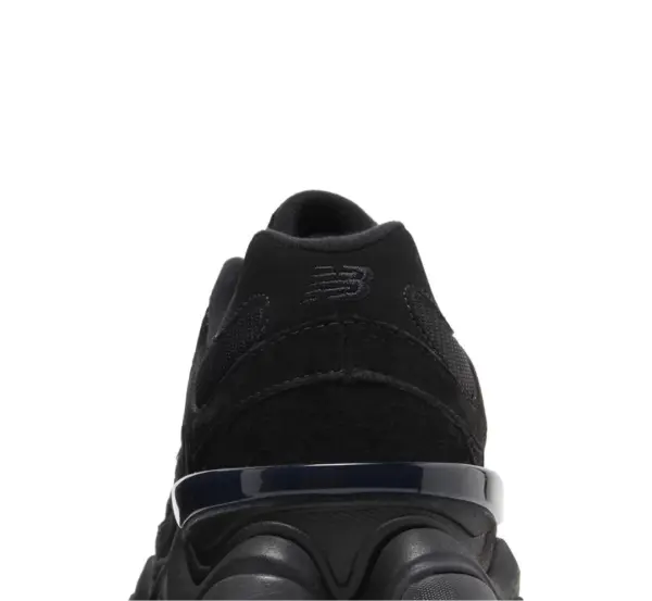 New Balance 9060 'Triple Black Suede' image 4
