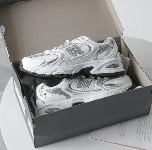 New Balance 530 'White Metallic Silver' image 5