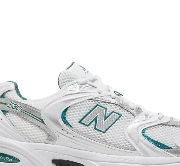 New Balance 530 'White Silver Green' image 1