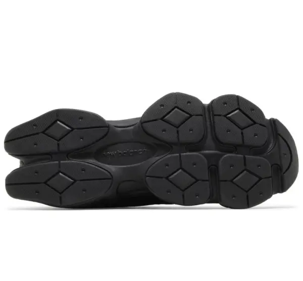New Balance 9060 'Triple Black Suede' image 3