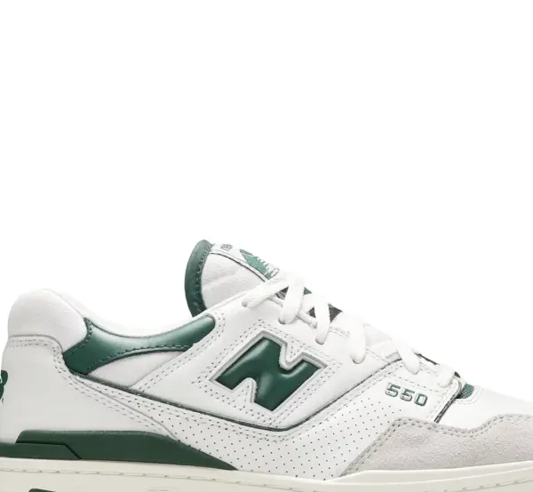 New Balance 550 White-Green image 3