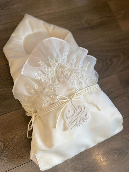 Perlée Dentelle Baby Bag image 0