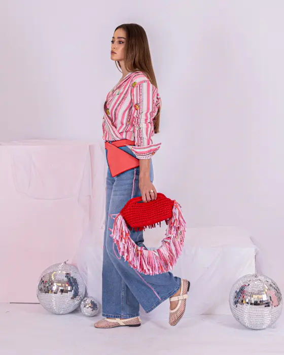 جنطة حمرا  image 3