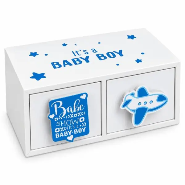 منظم أدراج صغير للأطفال – تصميم It’s a Baby Boy image 0