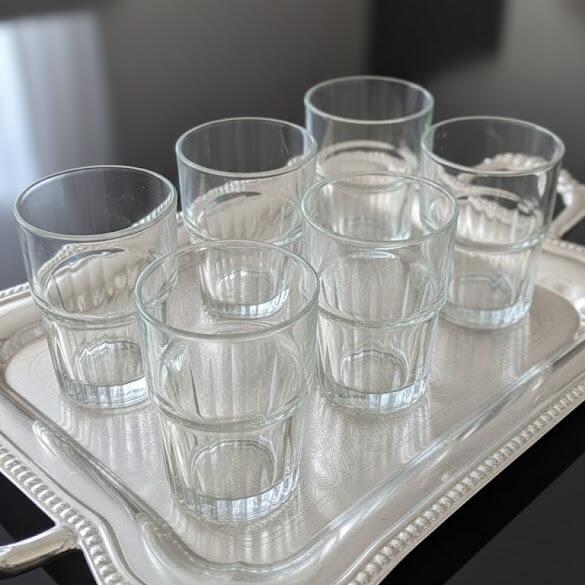 كاسات (Tumbler) سحاب محفور (V-Groove) - 205 مل image 1