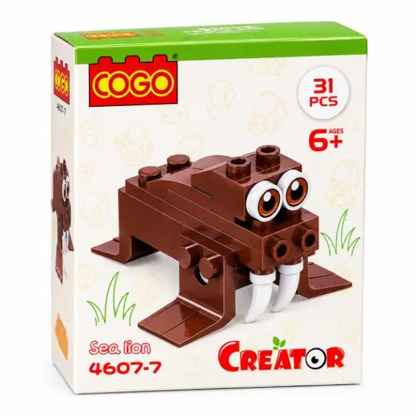 لعبة تركيب أسد البحر COGO – 31 قطعة للأطفال image 2