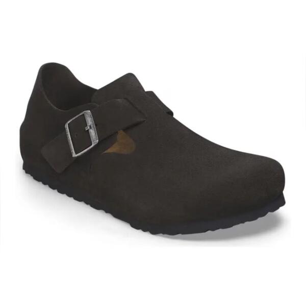 Birkenstock London - Suede Leather Black image 1