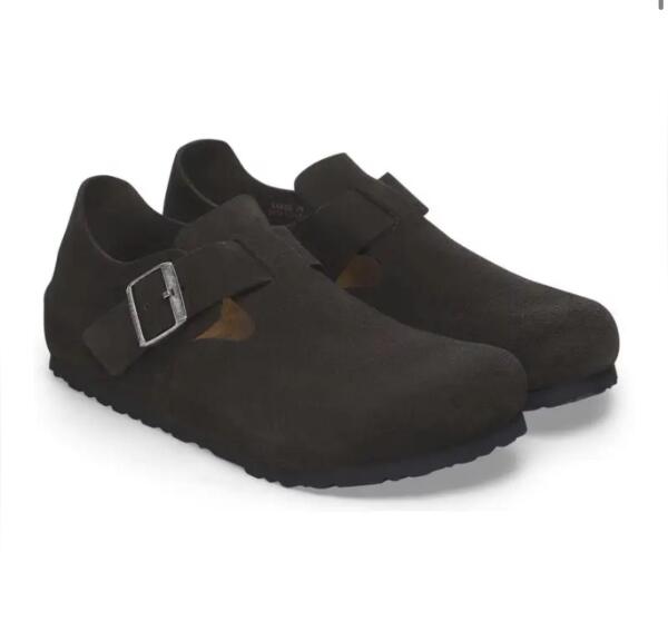 Birkenstock London - Suede Leather Black image 4