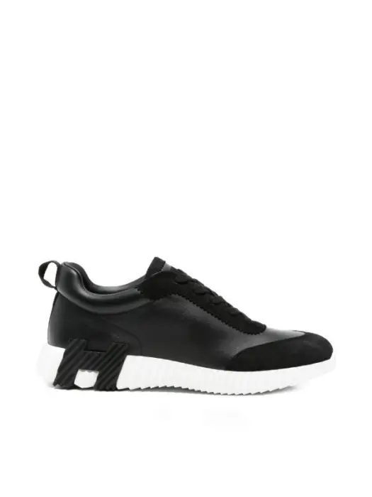 Hermes Bouncing sneaker - Black and White image 0