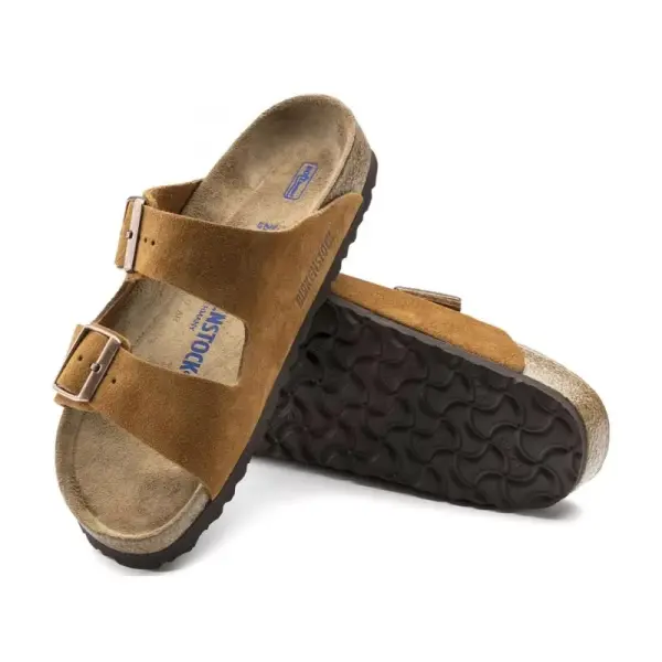 Birkenstock Arizona Soft Footbed - Suede Mink image 4