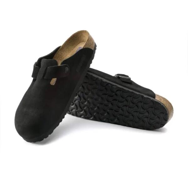 Birkenstock Boston Soft Footbed - Black image 2