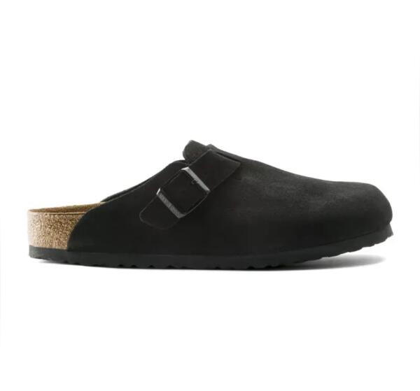 Birkenstock Boston Soft Footbed - Black image 0