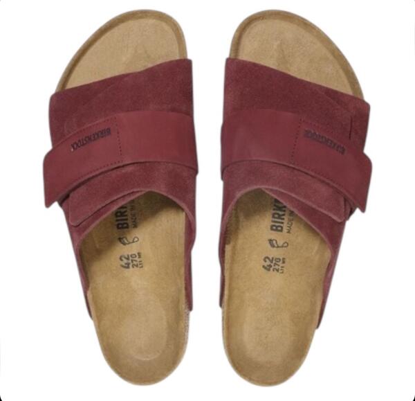 Birkenstock Kyoto Nubuck Leather/Suede - Zinfandel image 4