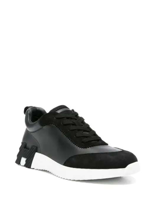 Hermes Bouncing sneaker - Black and White image 1