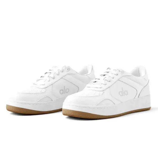 Alo Recovery Mode Sneaker-White/Gum image 1