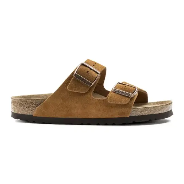 Birkenstock Arizona Soft Footbed - Suede Mink image 0