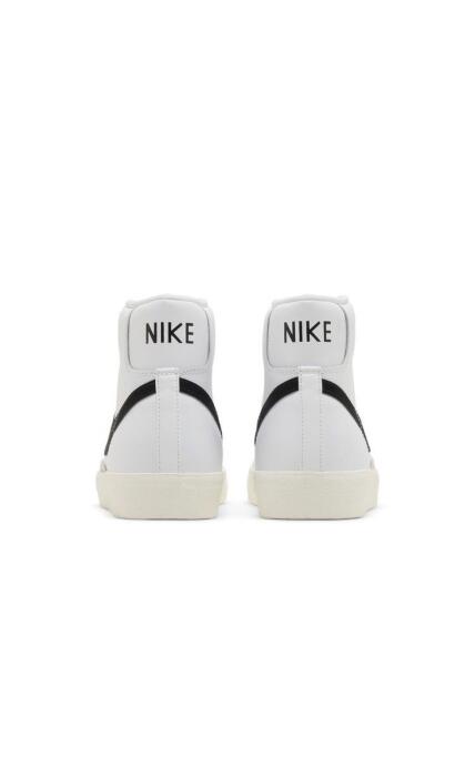 NikeBlazer Mid '77 Vintage 'White Black' image 3