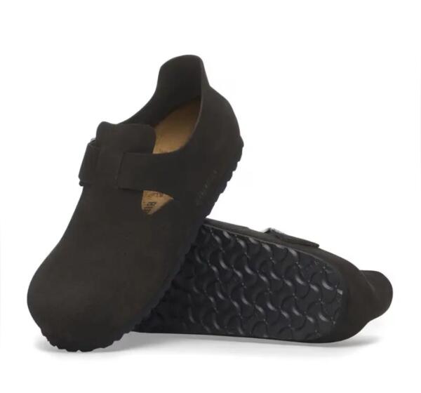 Birkenstock London - Suede Leather Black image 3