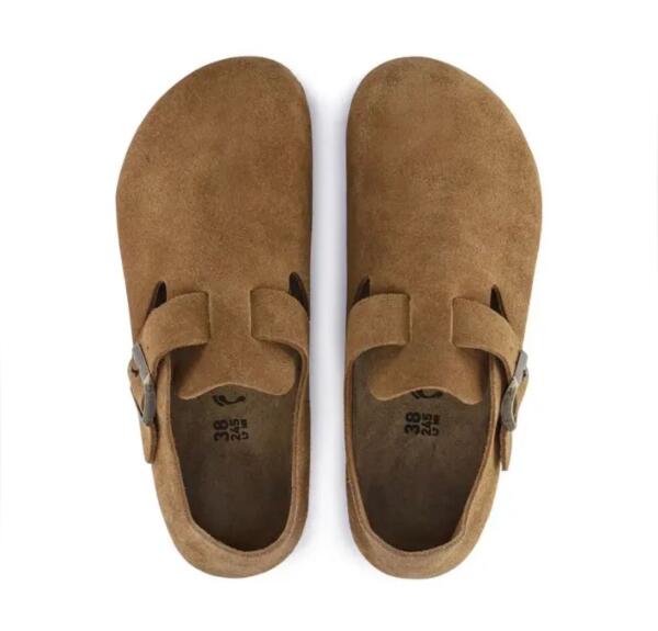 Birkenstock London - Suede Leather Mink image 3