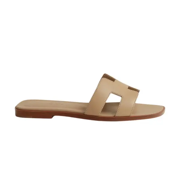 Hermes Oran Sandal Beige/Lin image 0