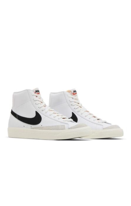 NikeBlazer Mid '77 Vintage 'White Black' image 2