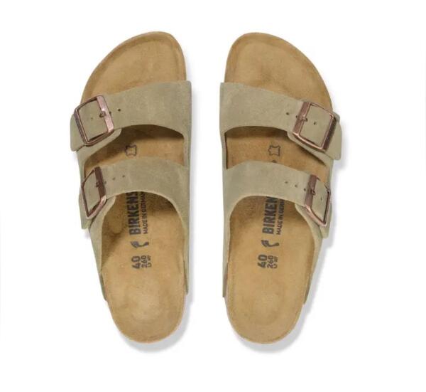 Birkenstock Arizona Suede Leather - Taupe image 3