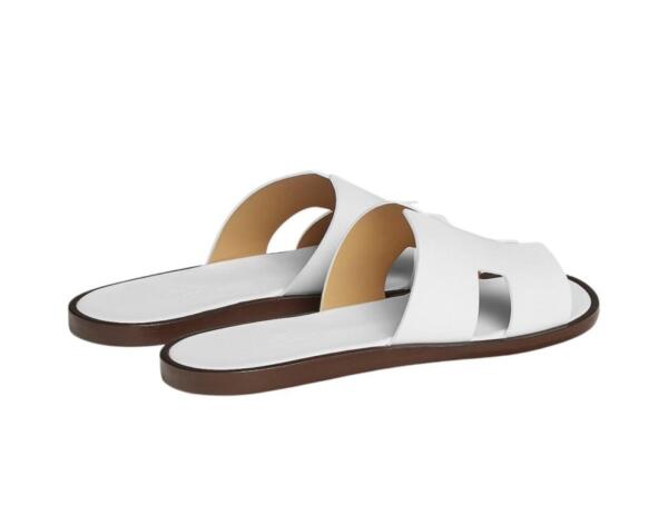 Hermes Izmir sandal Blanc image 3