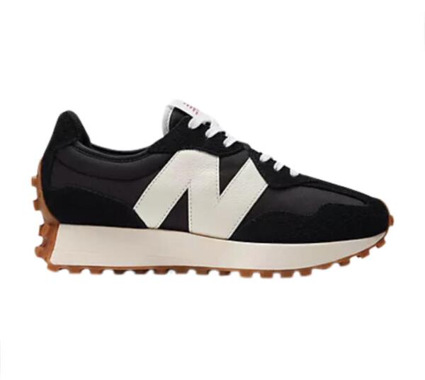 New Balance 327 - Black White Gum image 0