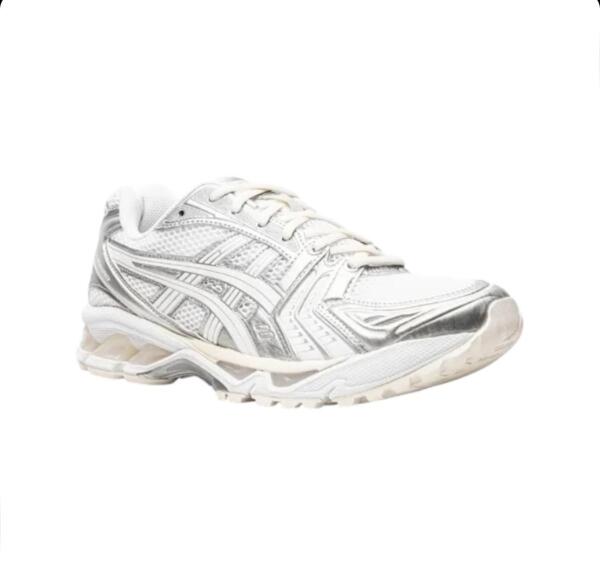 ASICS X JJJJound Gel-Kayano 14 (Silver and White) image 1