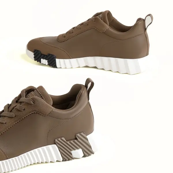 Hermes Bouncing sneaker - Beige image 3