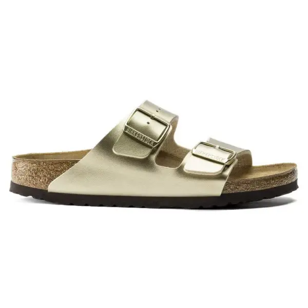 Birkenstock Arizona Birko-Flor - Electric Metallic Gold image 0