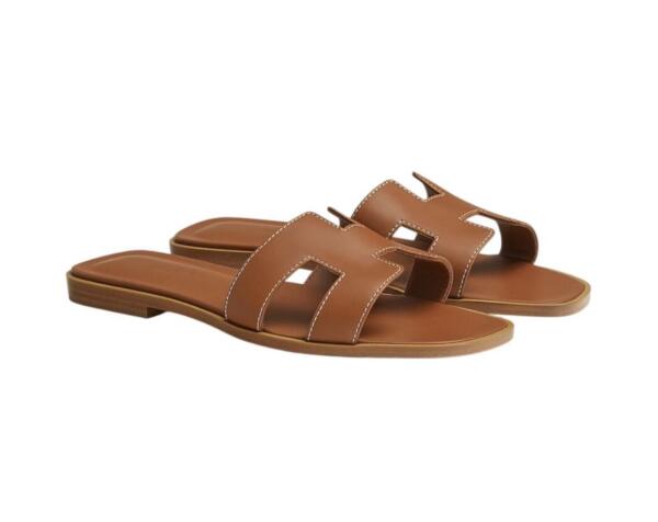 Hermes Oran sandal Gold image 3