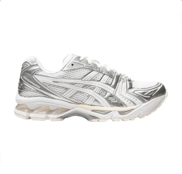 ASICS X JJJJound Gel-Kayano 14 (Silver and White) image 0