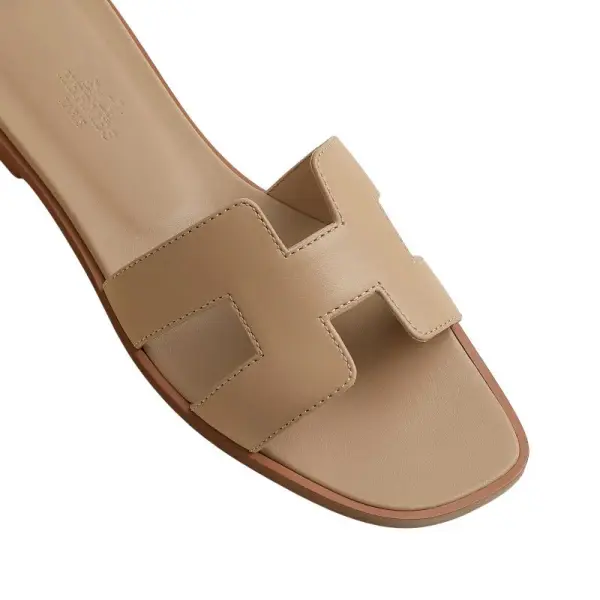 Hermes Oran Sandal Beige/Lin image 3