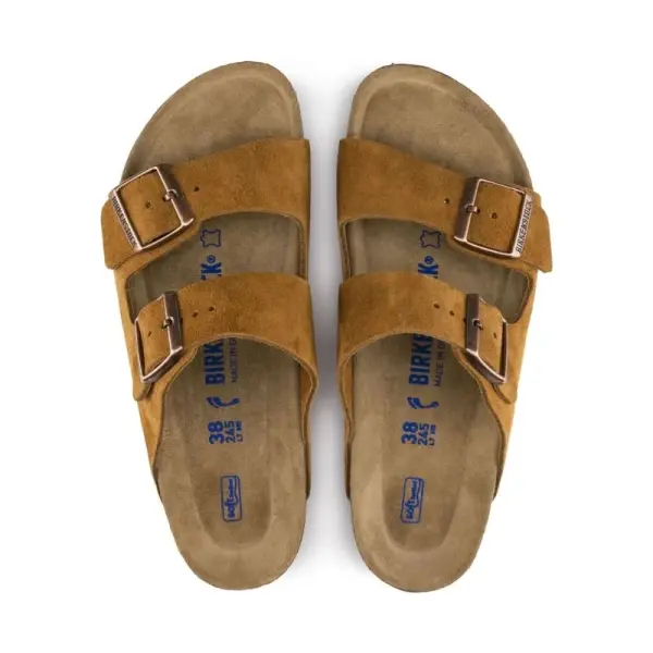 Birkenstock Arizona Soft Footbed - Suede Mink image 3