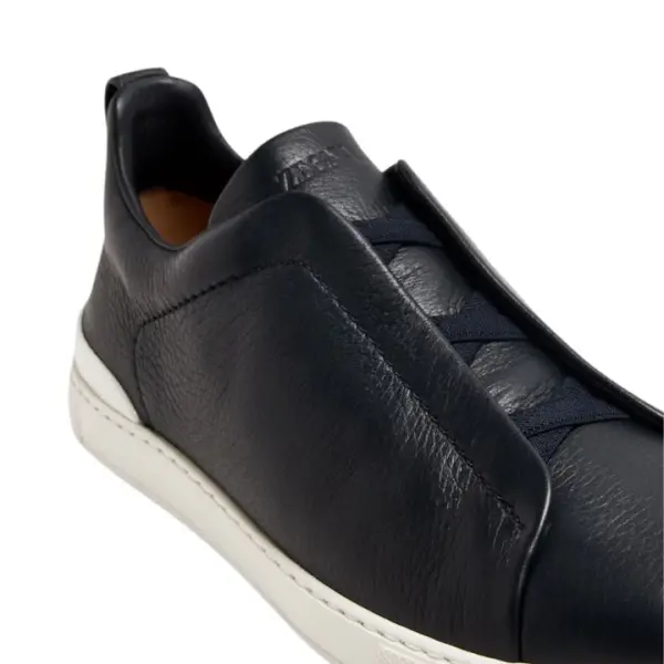 Zegna Triple Stitch sneakers Black image 1